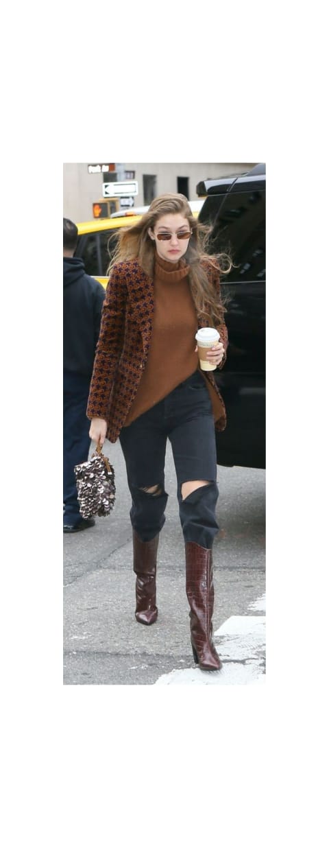 5 times Gigi Hadid proved to be the icon of winter fashion